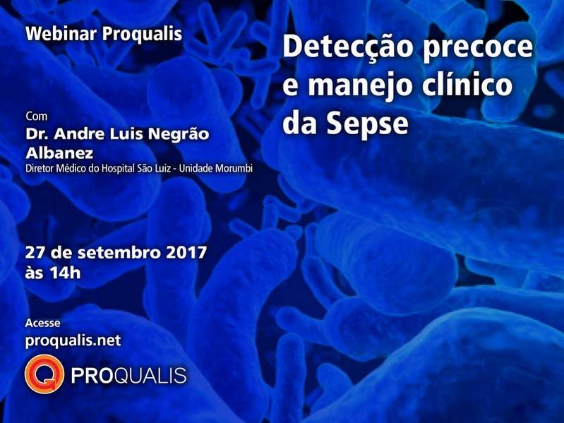 Webinar Proqualis – Dia Mundial da Sepse