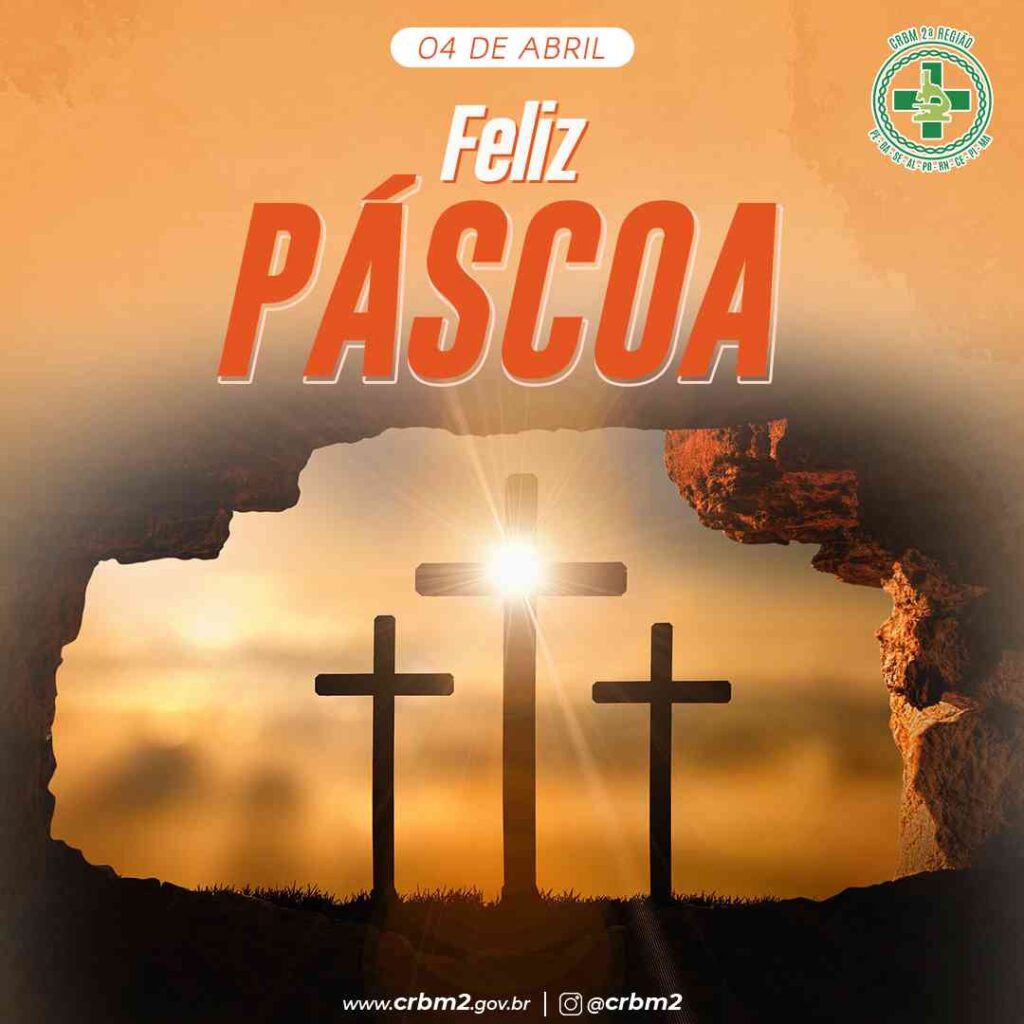 CRBM2 deseja uma Feliz Páscoa para todos os biomédicos