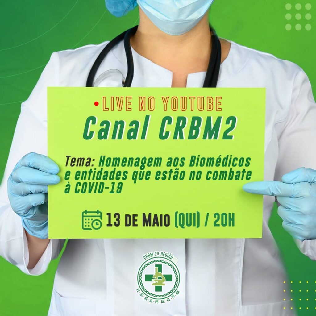 CRBM2 retoma lives sobre importância do papel do biomédico