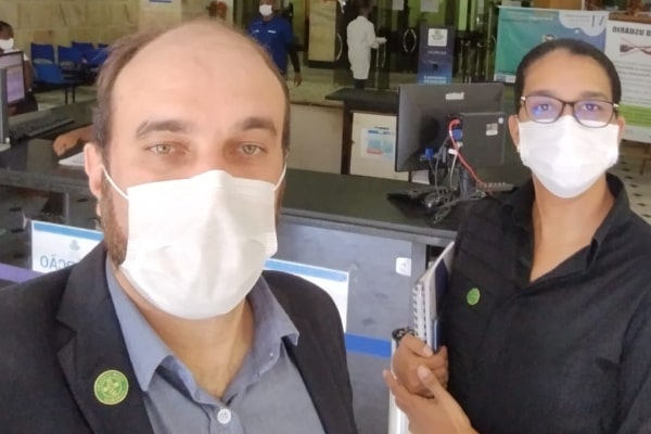 CRBM2 visita Hospital Universitário na Bahia