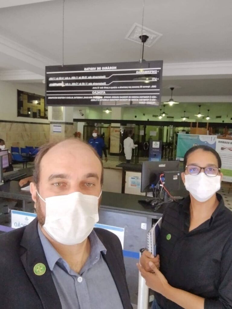 CRBM2 visita Hospital Universitário na Bahia