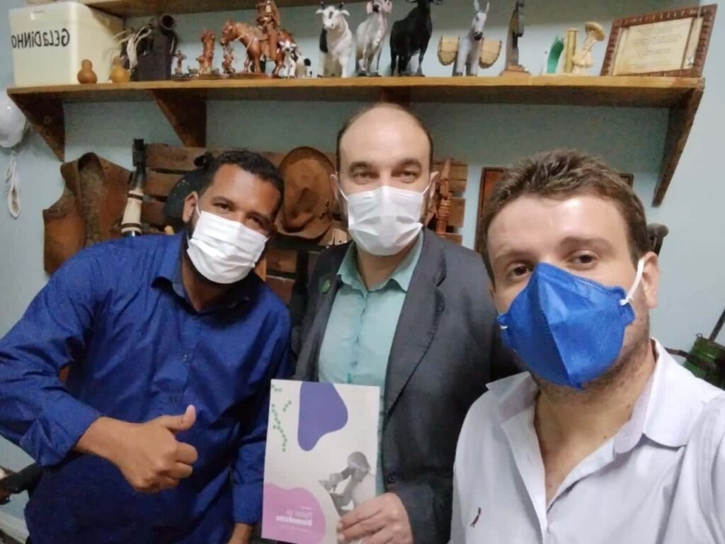 CRBM2 discute valorização da profissão biomédica com prefeito de Jacobina-BA.
