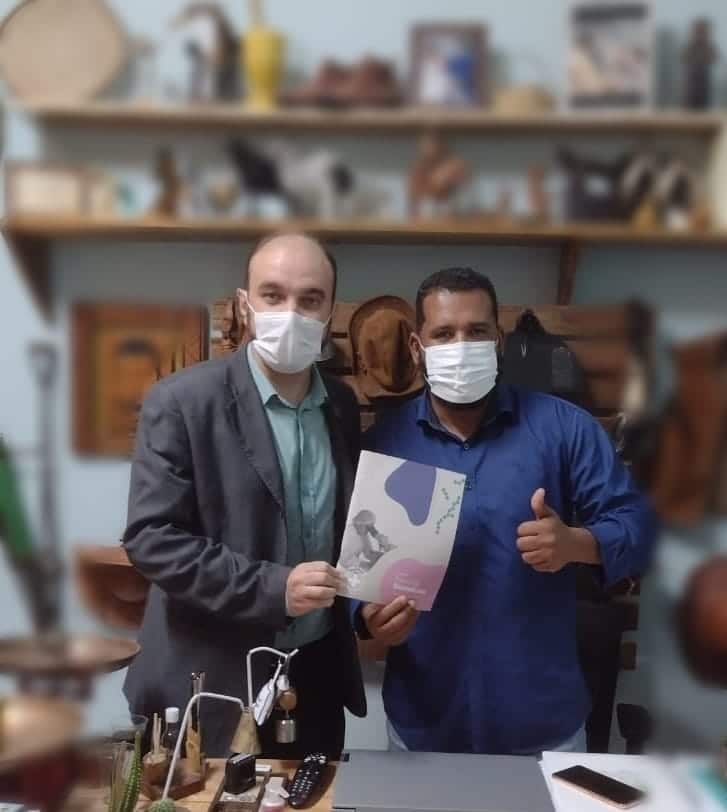 CRBM2 discute valorização da profissão biomédica com prefeito de Jacobina-BA.
