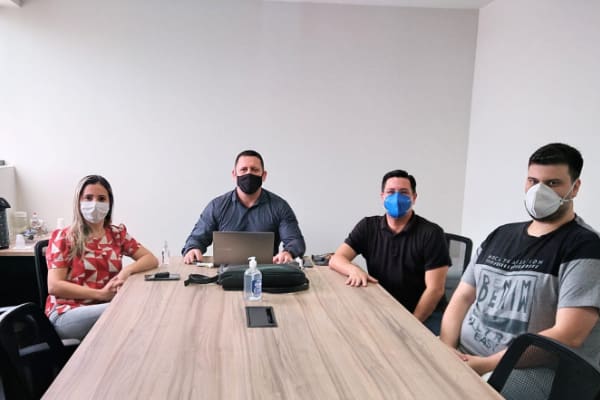 Diretoria do CRBM2 visita seccional do Conselho em João Pessoa