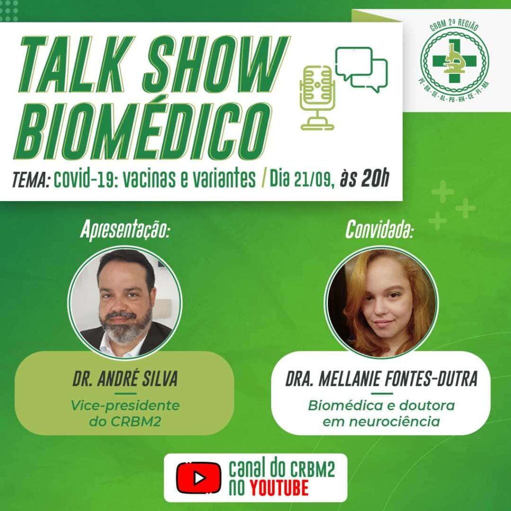 Talk Show Biomédico discute as vacinas e suas variantes