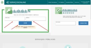 CRBM2- Acesso ao Serviço Online