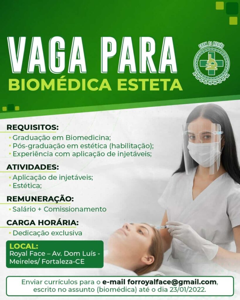 Oportunidade de Emprego (Fortaleza-CE)