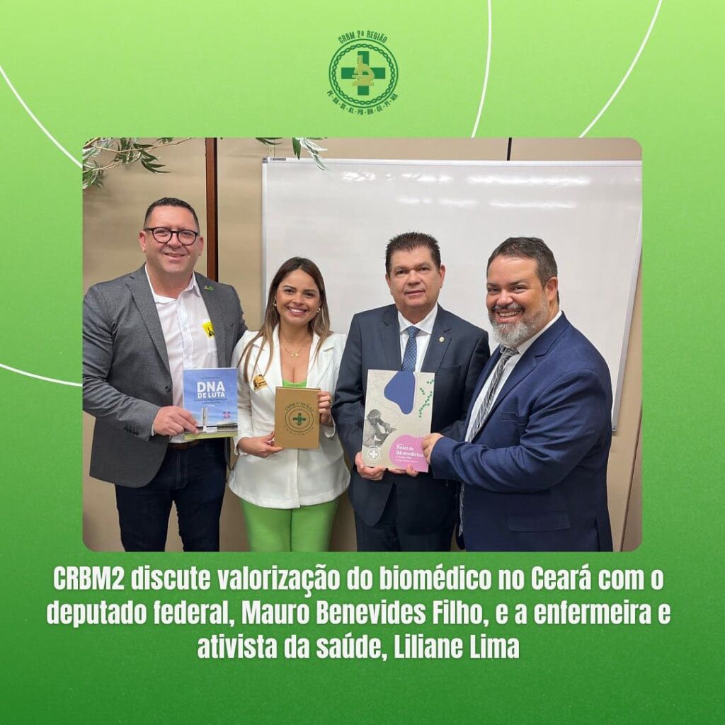 CRBM2 debate valorização do biomédico com deputado federal Mauro Benevides