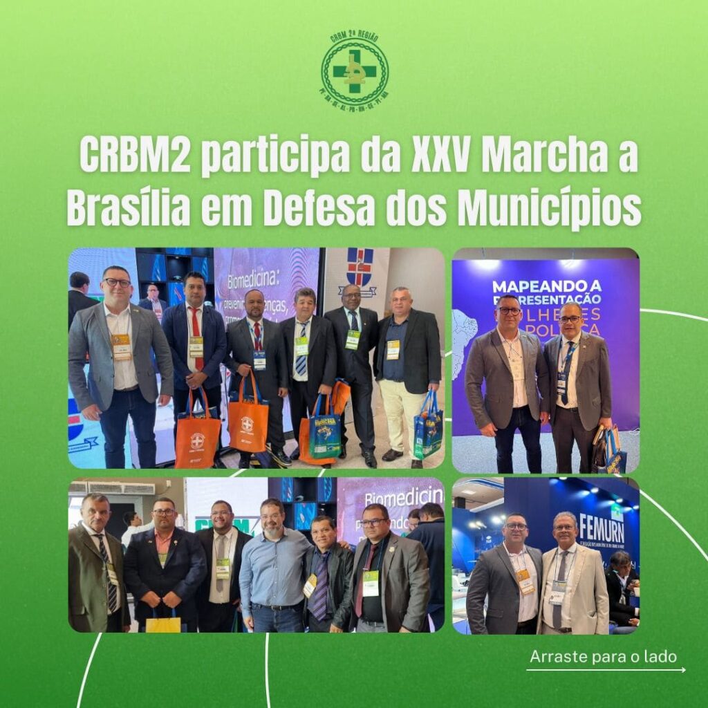 CRBM2 marca presença na Marcha dos Prefeitos, em Brasília