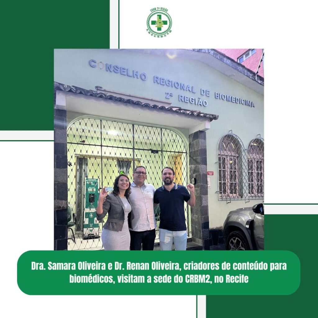 CRBM2 recebe a visita de Biomédicos criadores de conteúdo na internet