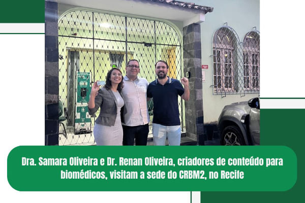 CRBM2 recebe a visita de Biomédicos criadores de conteúdo na internet