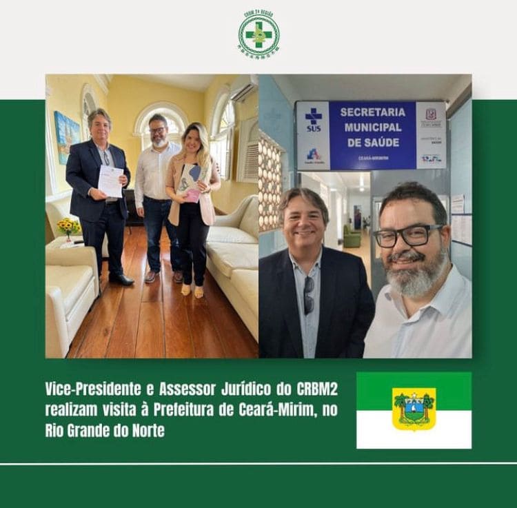 CRBM2 visita a Prefeitura de Ceará-Mirim, no Rio Grande do Norte