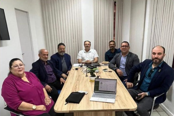 Diretoria do CRBM2 participa de reunião na Secretaria de Saúde de Juazeiro, na Bahia