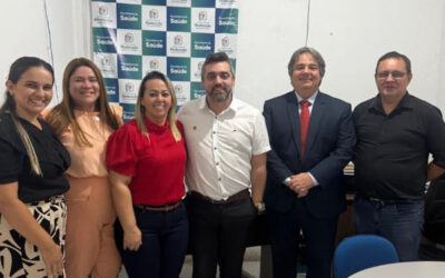 CRBM2 e SINDBIOMED-CE promovem visita à Secretaria de Saúde de Redenção, no Ceará