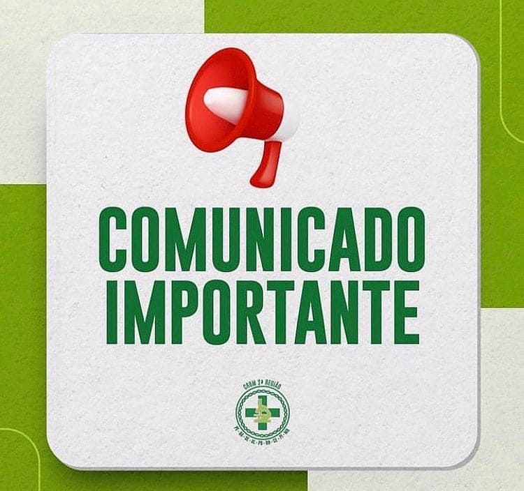 CRBM2 - Comunicado Importante
